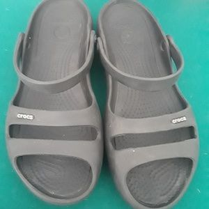 Croc sandals